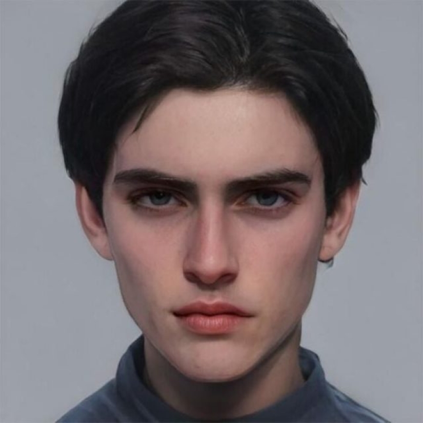 The woman showed how the characters of "Harry Potter" should have looked according to the descriptions in the books