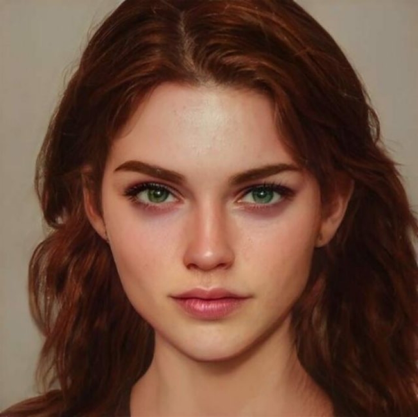 The woman showed how the characters of "Harry Potter" should have looked according to the descriptions in the books