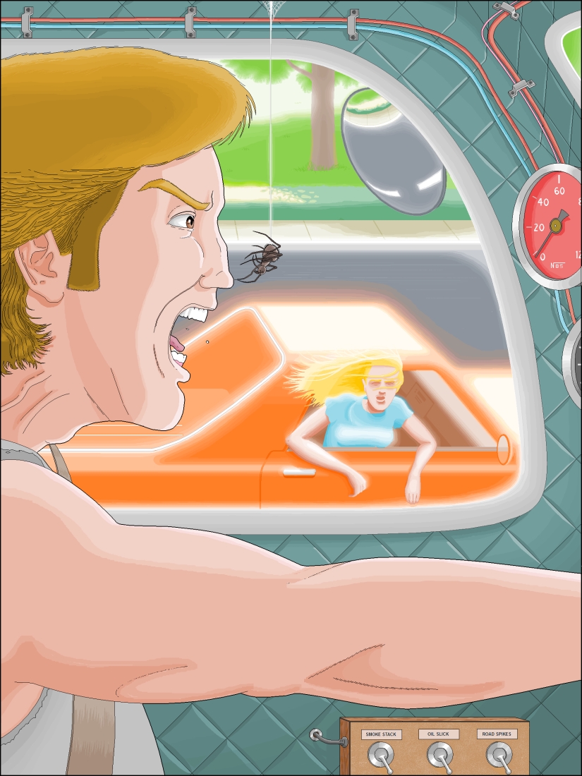 The writer was too lazy to master Photoshop, so he drew illustrations in Paint for 10 years