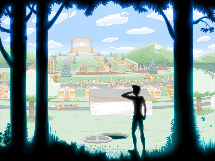 The writer was too lazy to master Photoshop, so he drew illustrations in Paint for 10 years