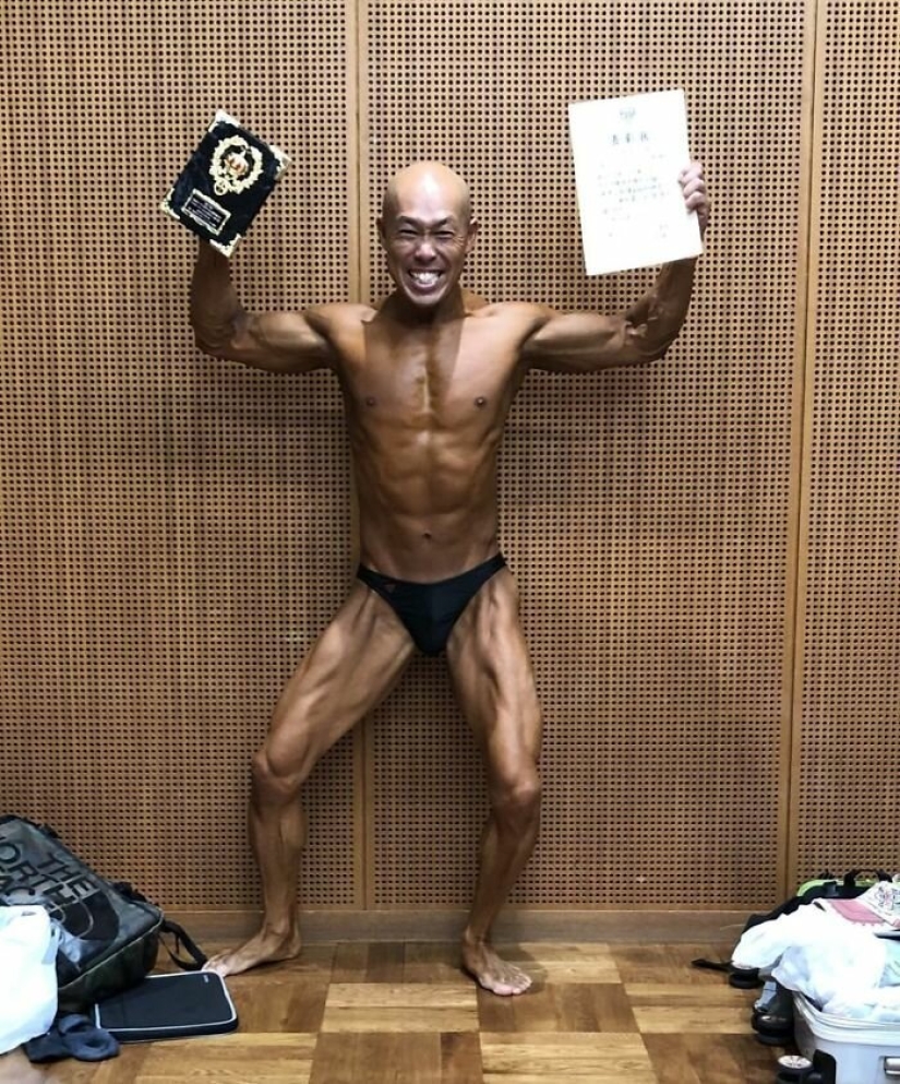 There was a chubby guy — he became a jock: the incredible transformation of a Japanese man after his divorce from his wife