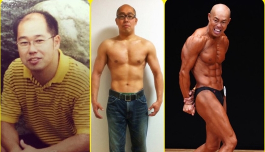 There was a chubby guy — he became a jock: the incredible transformation of a Japanese man after his divorce from his wife