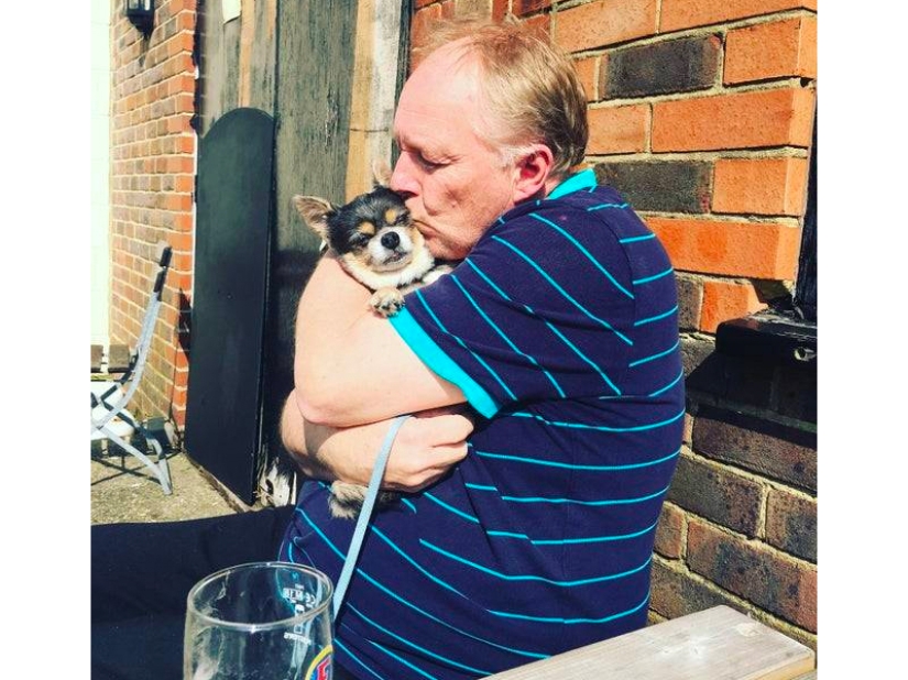 These fathers categorically did not want pets in the house, but something went wrong ... These fathers categorically did not want pets in the house, but something went wrong ...