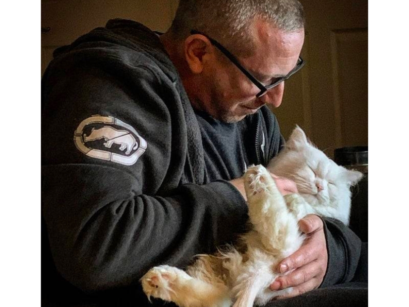 These fathers categorically did not want pets in the house, but something went wrong ... These fathers categorically did not want pets in the house, but something went wrong ...