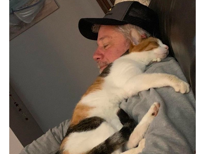 These fathers categorically did not want pets in the house, but something went wrong ... These fathers categorically did not want pets in the house, but something went wrong ...