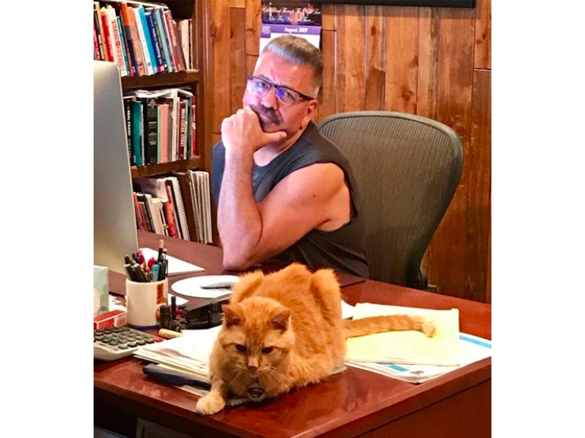 These fathers categorically did not want pets in the house, but something went wrong ... These fathers categorically did not want pets in the house, but something went wrong ...