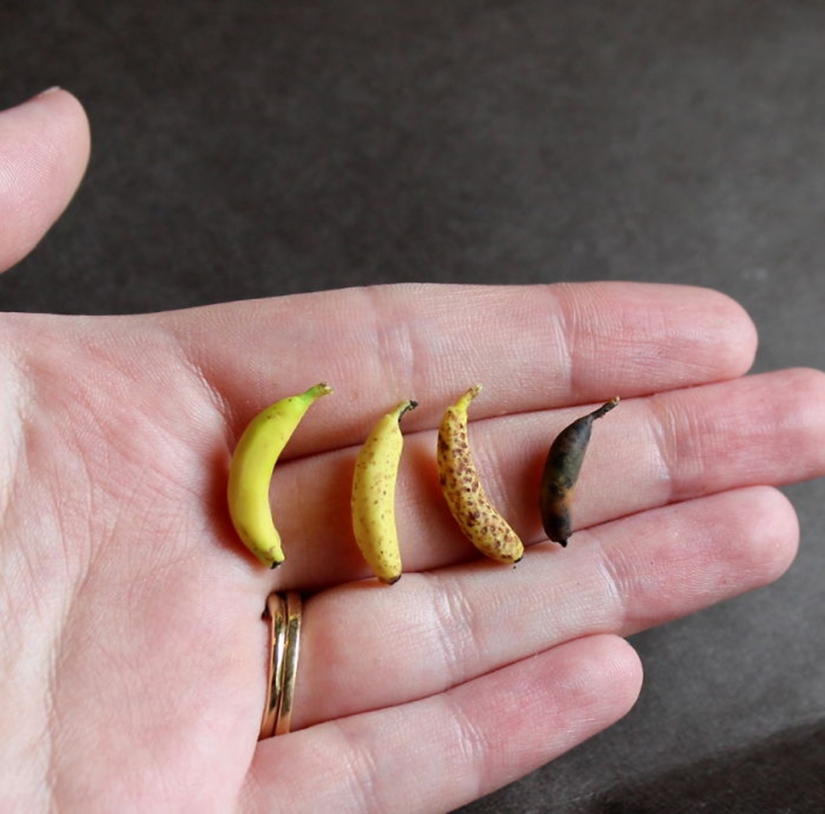 These mini clay sculptures look so much like real food that your mouth is watering