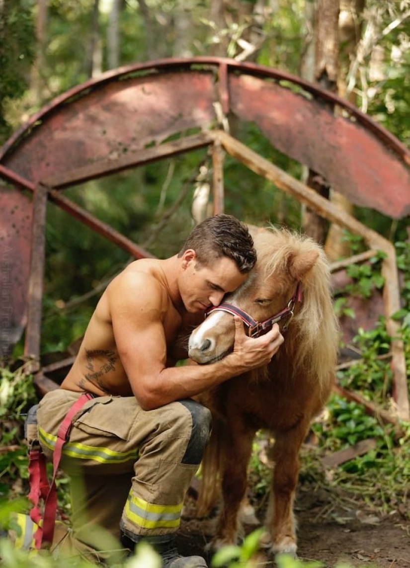 These photos will light a fire in hearts: Australian firefighters in charity calendar