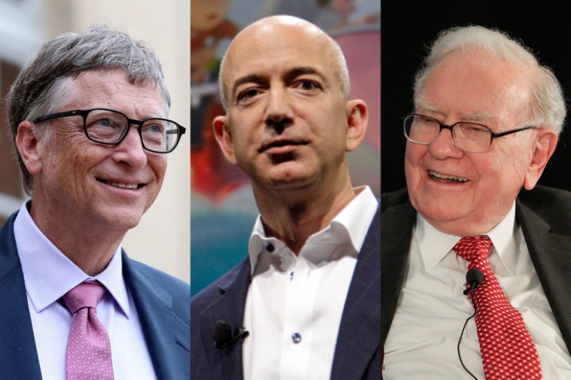 These three billionaires turned out to be richer than half of the US population These three billionaires turned out to be richer than half of the US population