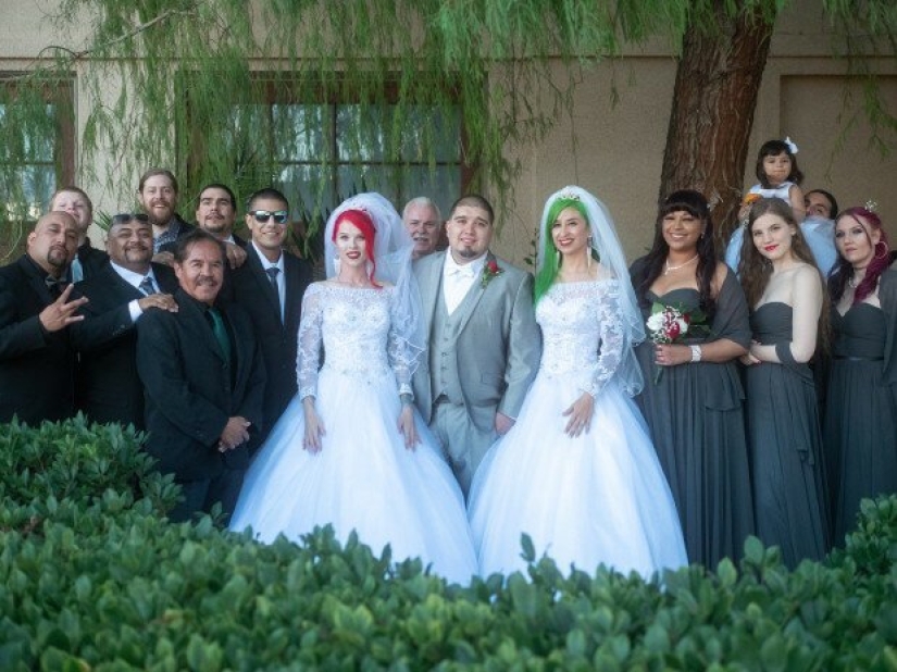 They figured it out for three: two American women married one guy They figured it out for three: two American women married one guy