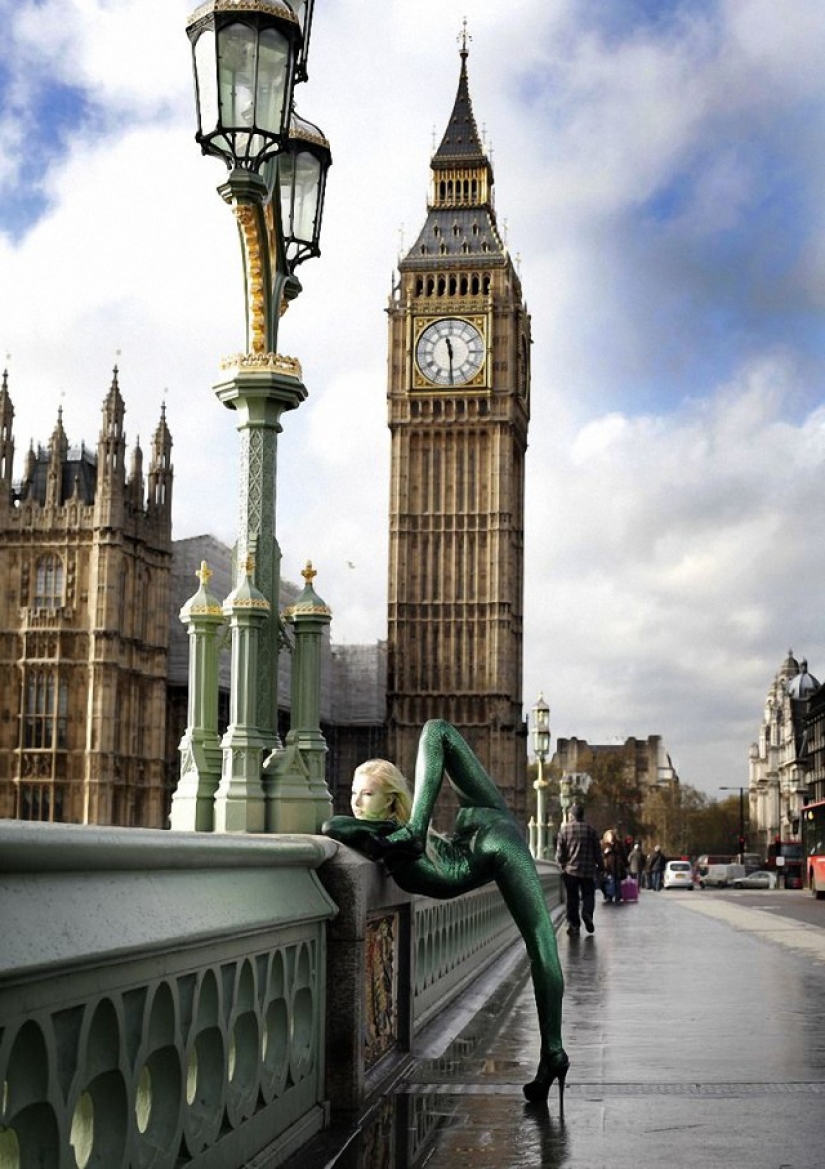 This beauty can do things to her body...