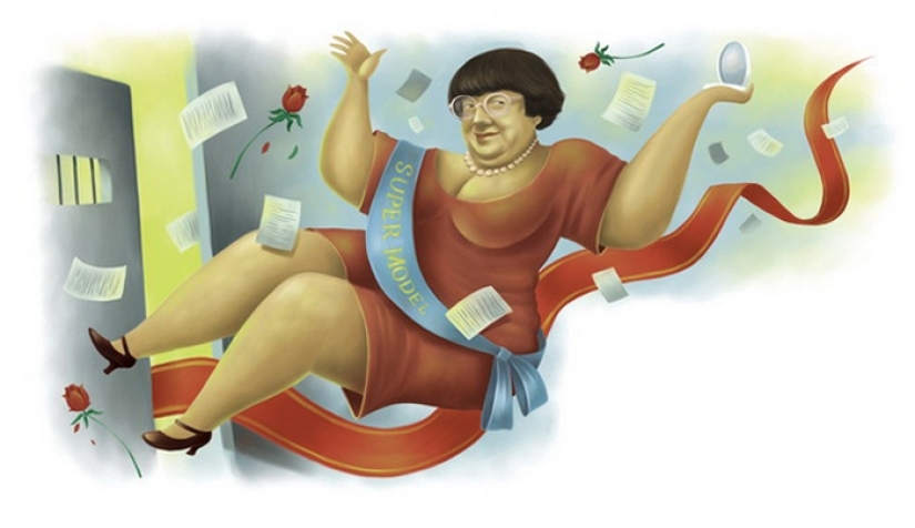 This crazy world in the ironic drawings of illustrator Dmitry Korotchenko