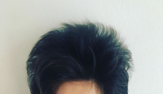 This girl is only six months old, but her hair is amazing