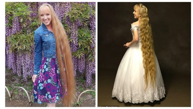 Three nuts for Rapunzel: long and luxurious hair thanks to peanut butter