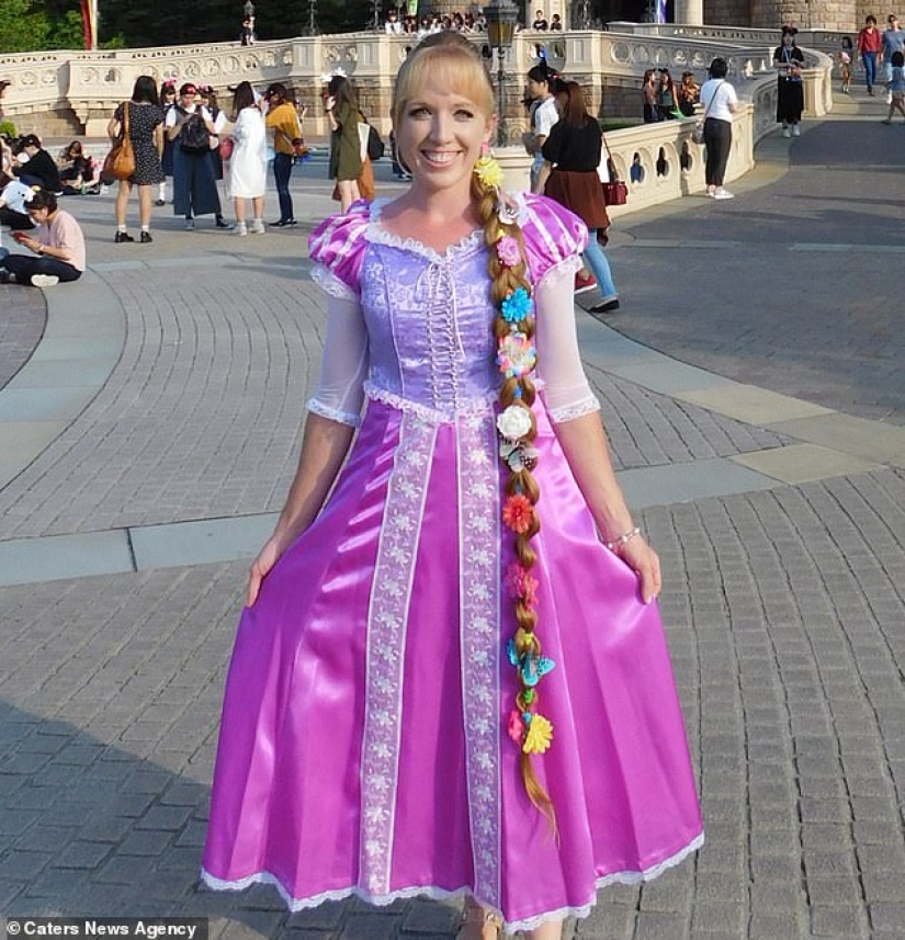 Three nuts for Rapunzel: long and luxurious hair thanks to peanut butter