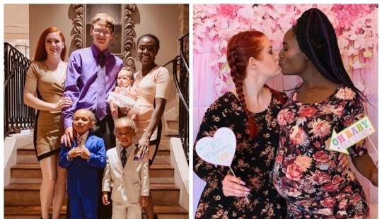 Three on three: a polygamous family brings up three children and is ready for a new relationship