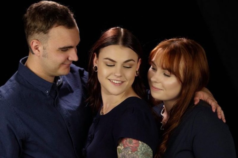 Threesome love: the couple fell in love with a girl and created a Swedish family