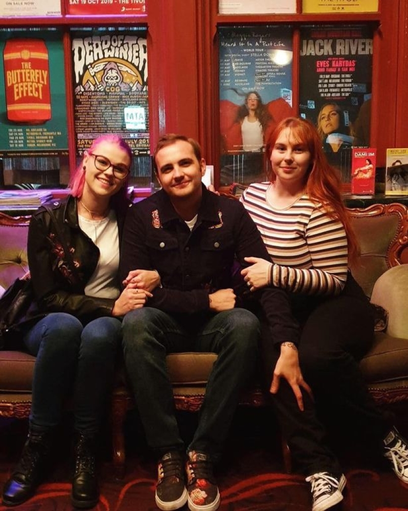 Threesome love: the couple fell in love with a girl and created a Swedish family