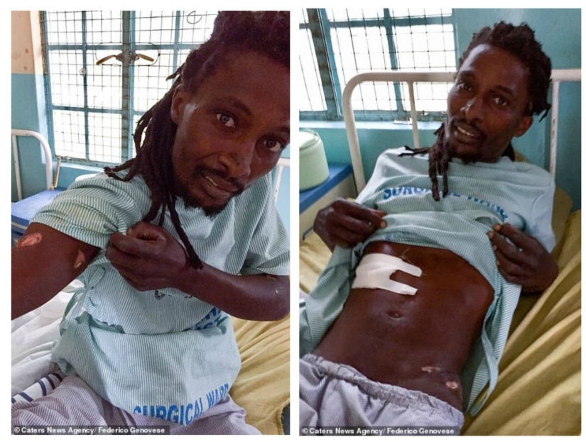 Thriller in African: a deadly fight with a hungry hippopotamus