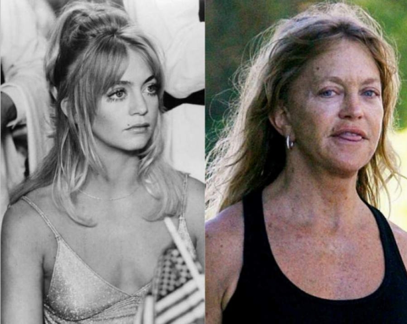 Time is inexorable: how celebrities have changed over the years Time is inexorable: how celebrities have changed over the years