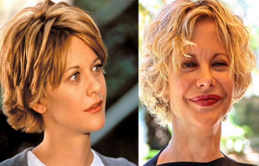 Time is inexorable: how celebrities have changed over the years Time is inexorable: how celebrities have changed over the years