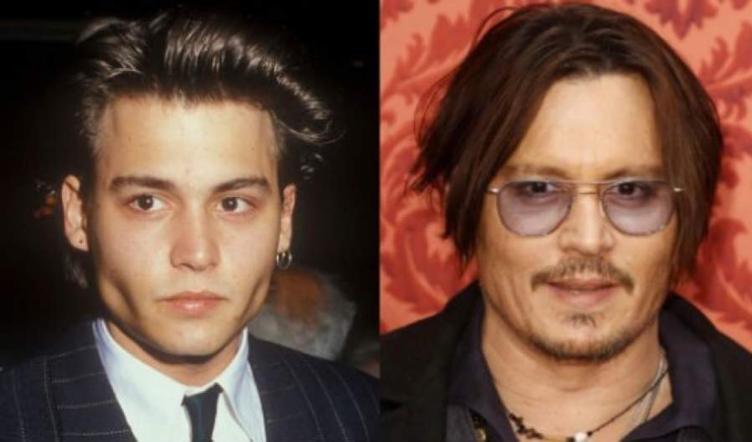 Time is inexorable: how celebrities have changed over the years Time is inexorable: how celebrities have changed over the years