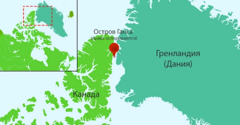 Tira y afloja: Canadá y Dinamarca luchan la Guerra más extraña de la Historia Humana