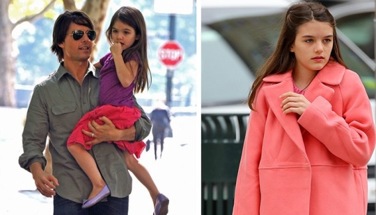 Tom Cruise and Katie Holmes' daughter turns into a young beauty