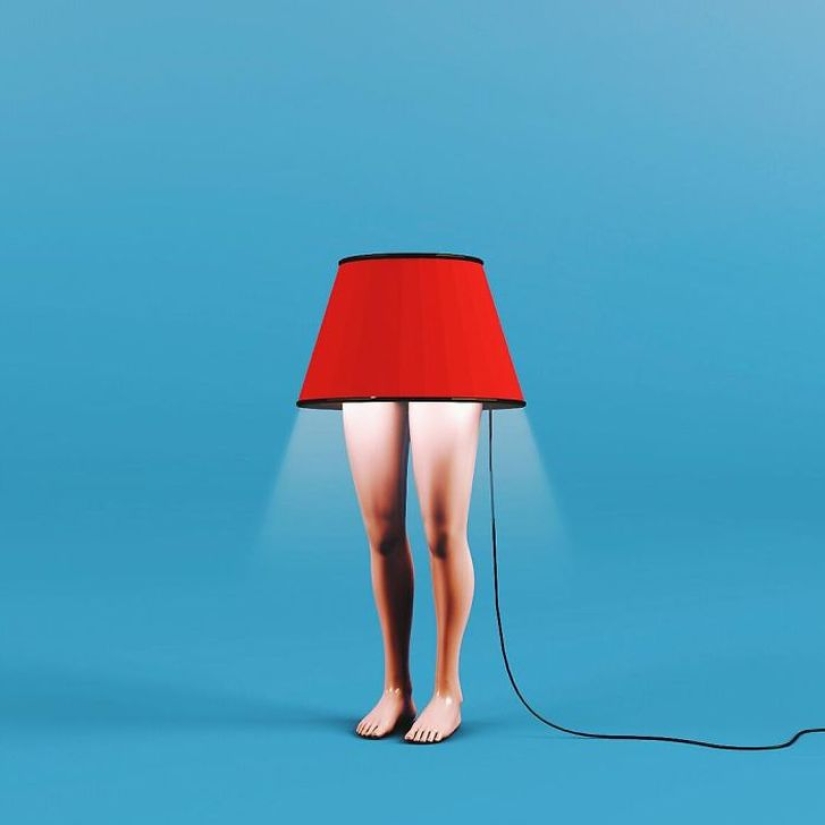 Tony Futura's Surrealism Makes Fun of Modern Pop Culture