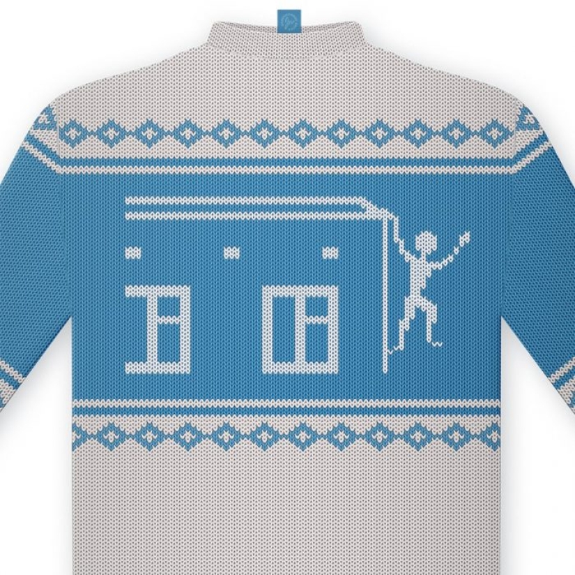 "Took a loan for a wedding": a new meme reinterpreted deer on Christmas sweaters