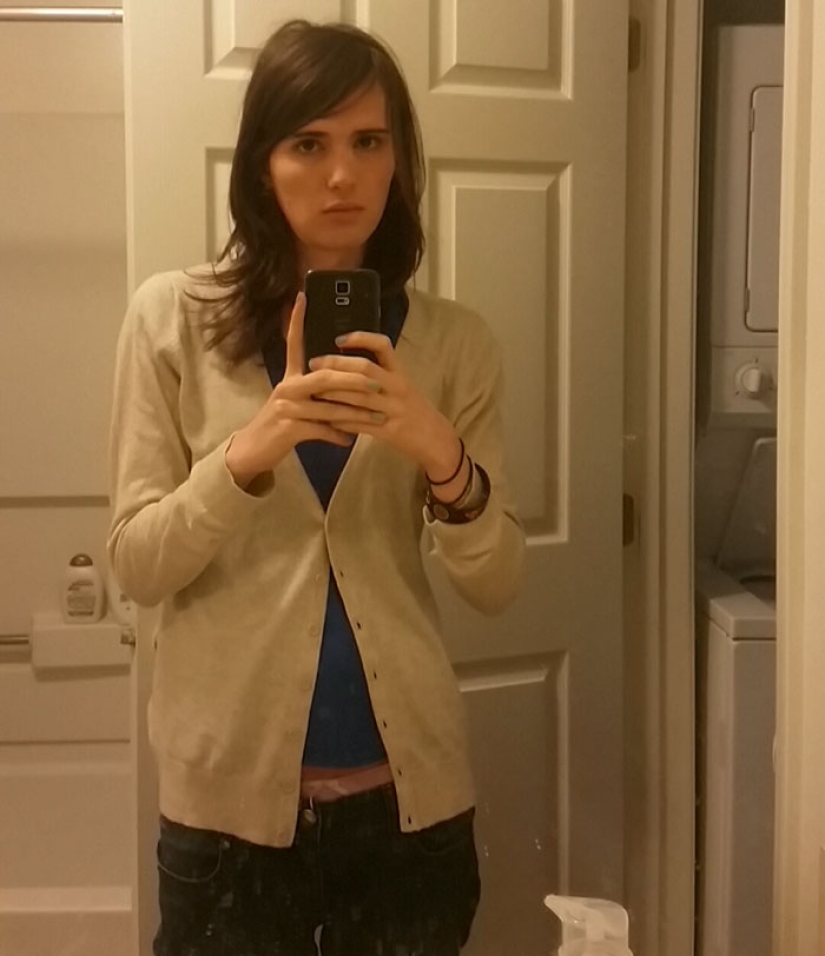 Transformation from man to woman: a gradual process that took 17 months