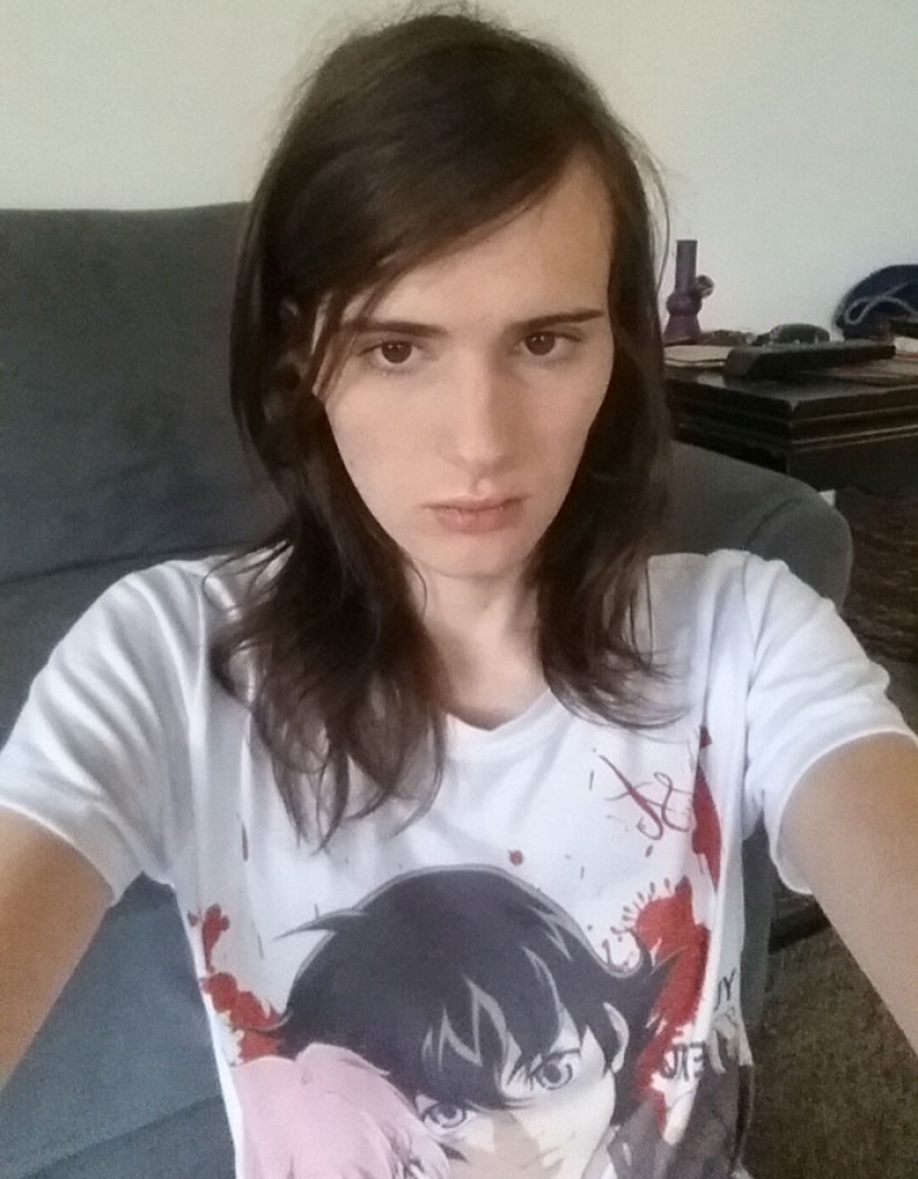 Transformation from man to woman: a gradual process that took 17 months