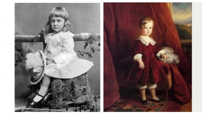 Transgender past centuries: the boys wore skirts to school