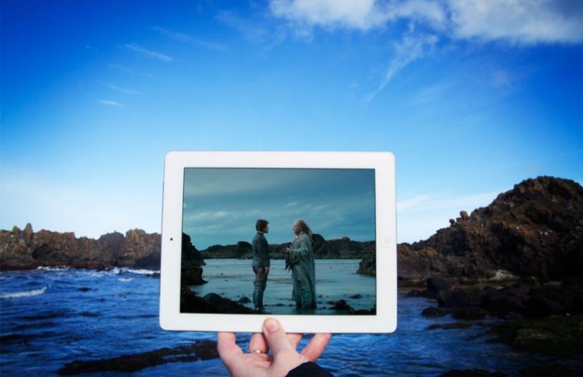 Travel to the filming locations of films and TV series