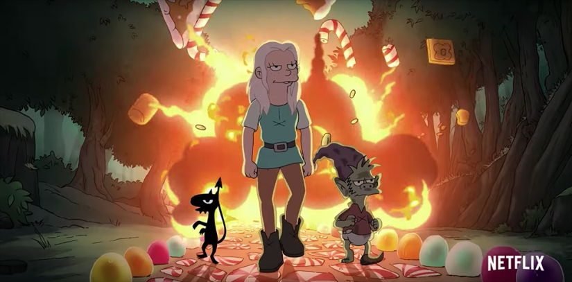 Trump on the background of "Games of Thrones": why watch "Disappointment," Matt Groening's new animated series