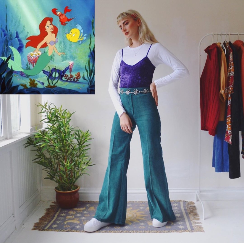 Twins from London dress up as modern versions of famous cartoon characters