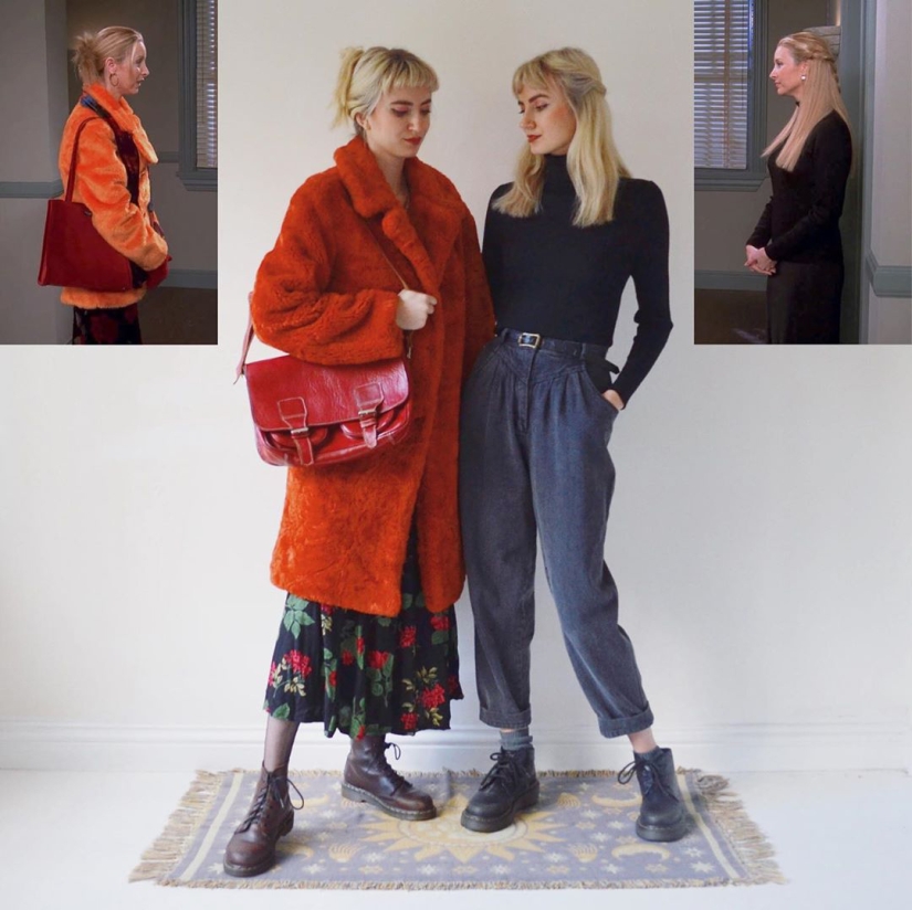 Twins from London dress up as modern versions of famous cartoon characters