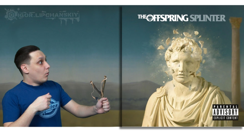 Un amante de la música de Volgogrado se suma a las portadas de álbumes de música