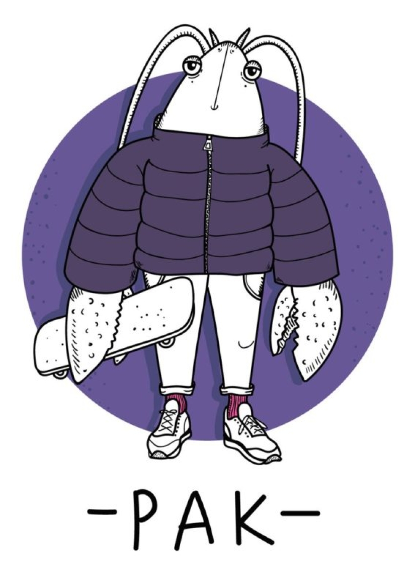 Un artista de San Petersburgo mostró cómo se ven los signos del zodíaco "en San Petersburgo"