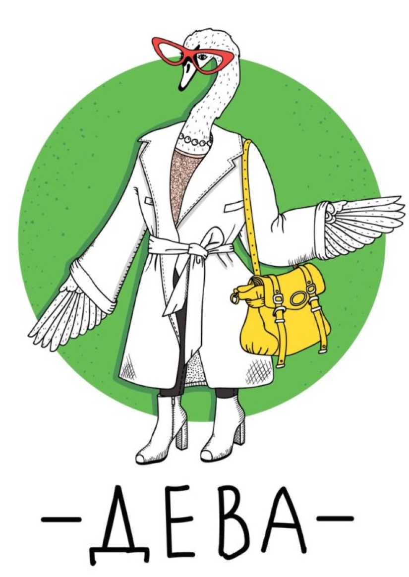 Un artista de San Petersburgo mostró cómo se ven los signos del zodíaco "en San Petersburgo"