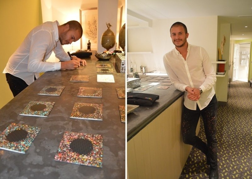 Un artista francés ha cifrado un enigma de mil dólares en la pared