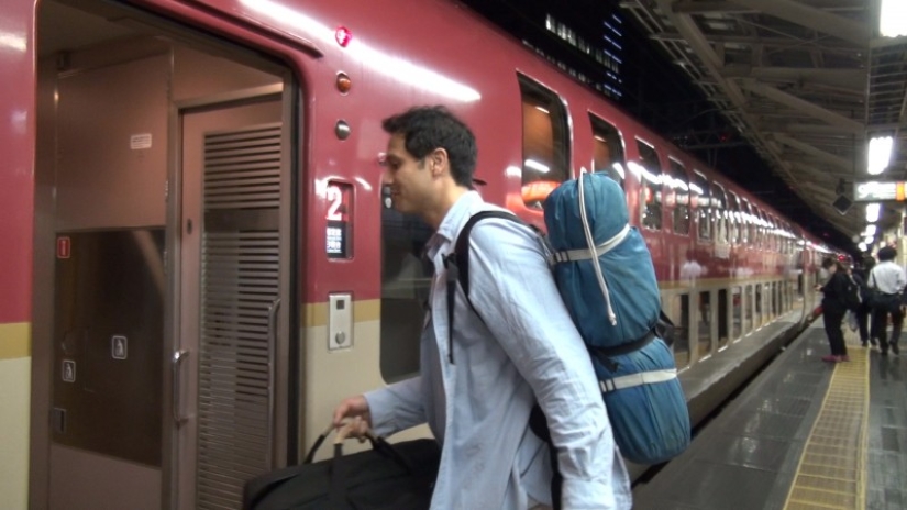 Un asiento reservado en el tren nocturno japonés Sunrise Izumo