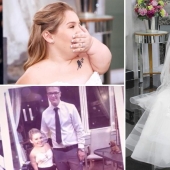 Un cuento de hadas para Pulgarcita: una novia enana finalmente ha encontrado el vestido de novia de sus sueños