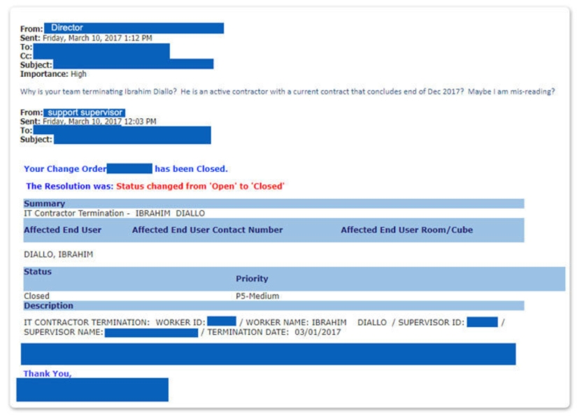 Un desarrollador estadounidense fue despedido por error por un robot, y ninguno de los jefes pudo detenerlo Un desarrollador estadounidense fue despedido por error por un robot, y ninguno de los jefes pudo detenerlo