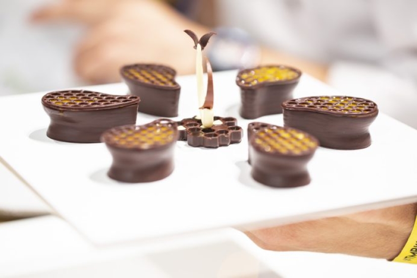 Un español con un elefante ganó el concurso de maestros chocolateros Un español con un elefante ganó el concurso de maestros chocolateros