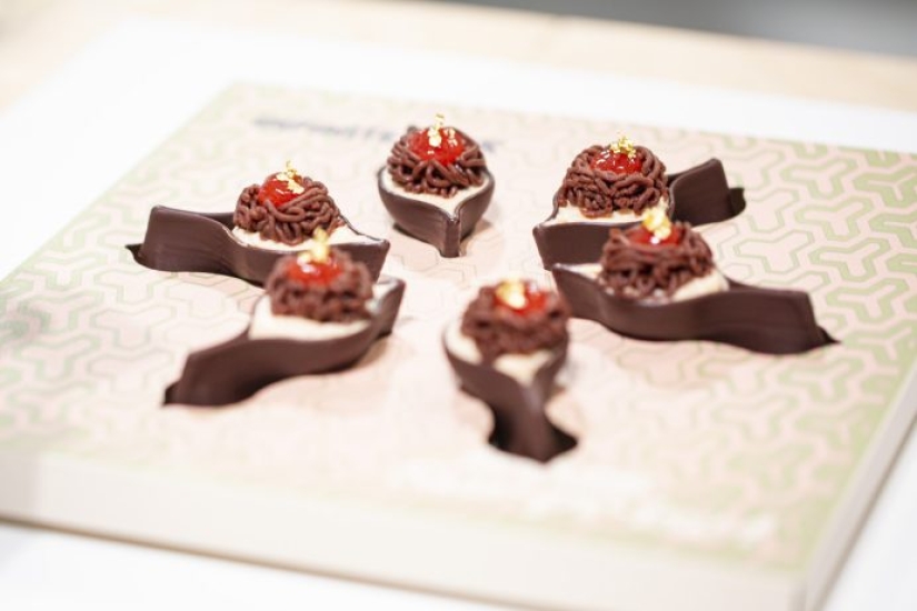 Un español con un elefante ganó el concurso de maestros chocolateros Un español con un elefante ganó el concurso de maestros chocolateros