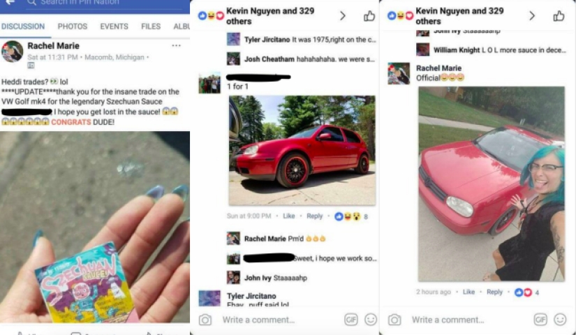 Un fanático de" Rick y Morty " regaló su auto por una caja de salsa de la caricatura Un fanático de" Rick y Morty " regaló su auto por una caja de salsa de la caricatura