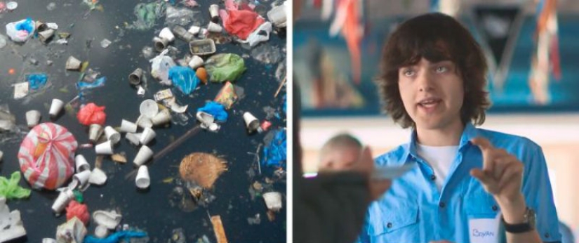 Un inventor de 23 años ha descubierto cómo limpiar el Océano Pacífico de basura plástica en 5 años Un inventor de 23 años ha descubierto cómo limpiar el Océano Pacífico de basura plástica en 5 años