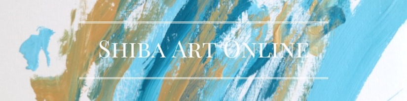 Un perro de la raza Shiba Inu dibuja y gana miles de dólares con él