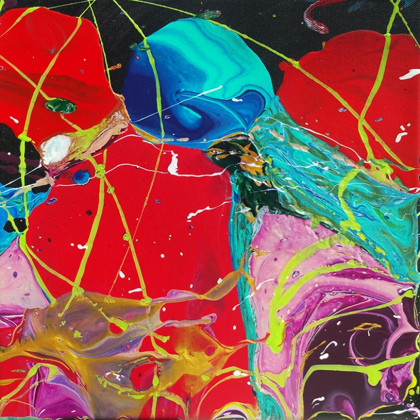 Un prodigio de la India de 4 años pinta cuadros que se venden por miles de dólares Un prodigio de la India de 4 años pinta cuadros que se venden por miles de dólares